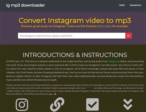 converter video instagram to mp3|Convert Instagram Video to Audio Online